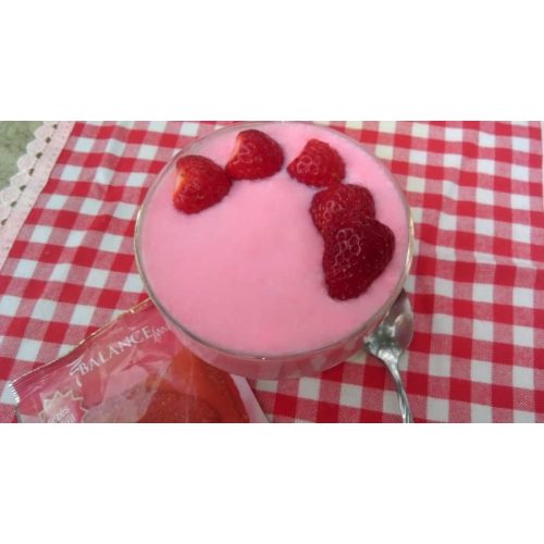 Balance Food Lowcarb pudink (jahodová příchuť)  3*60g