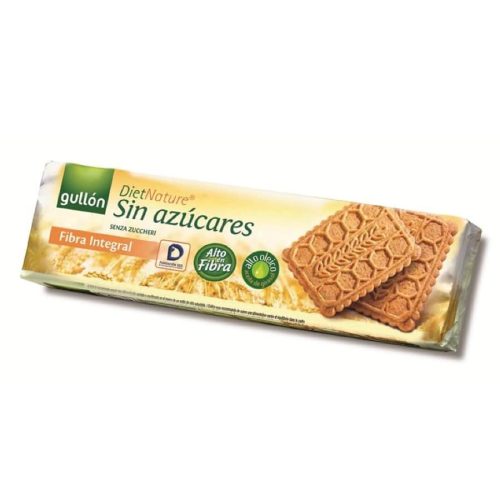 Gullón Fibre Sugar free - sušenky s vysokým obsahem vlákniny, bez cukru, 170 g
