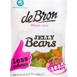   Želé bonbony bez cukru a lepku DeBron "Jelly bears" 90 g
