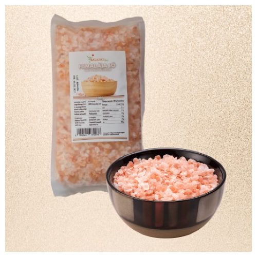 Himálajská sůl, růžová, hrubá 1000 g/1 kg (3-5 mm, krystal)