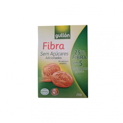 Gullón Fibra sušenky, bez přidaného cukru, 250g.