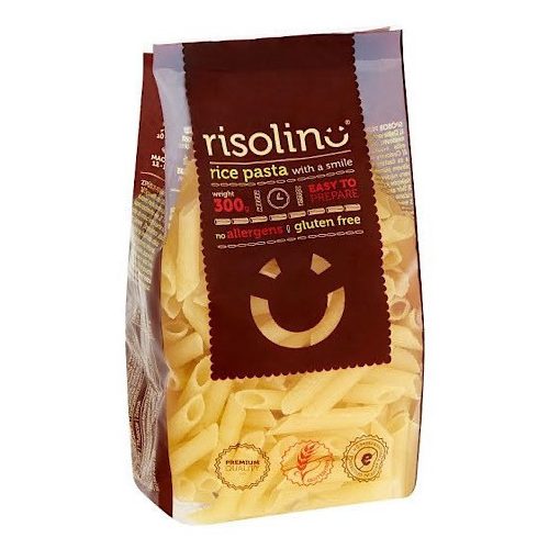 Risolino, rýžová těstovina, Penne, bezlepková, 300g