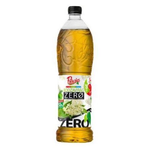 Pölöskei sirup, ZERO, s příchutí bezových květů, 1 litr