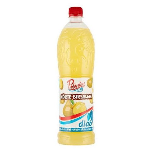 Sirup Pölöskei, diabetický, s příchutí hrušky a dýně, 1 litr