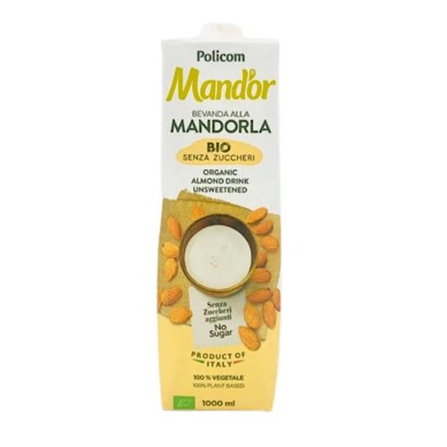 Mand'or Prémium Bio Mandlový nápoj, bez cukru, 1000 ml