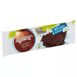   Wawel, étcsokoládé szelet, hozzáadott cukor nélkül, édesítőszerrel, 30g