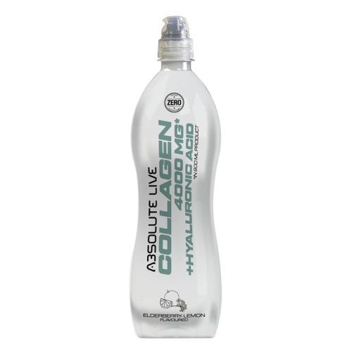 Absolute Live, Kolagen + Hyaluronová Kyselina, nápoj s příchutí bezu a citronu, 900 ml