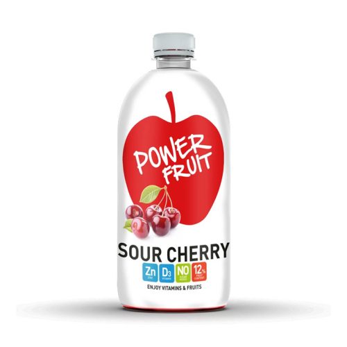 Objednávka: Nápoj Power Fruit s příchutí třešní, s vitamíny K a D, 750 ml.