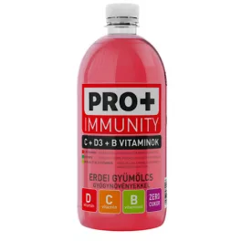   Pro+ Imunita, nápoj s příchutí lesního ovoce s vitamíny D, C a B, 750 ml