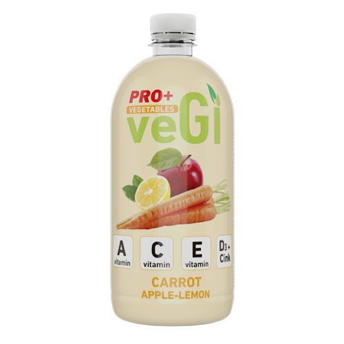 Pro+ Vegi, nápoj s příchutí mrkve a citronu, 750 ml
