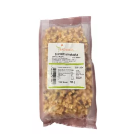 Szárított almakocka, héjas, 100g