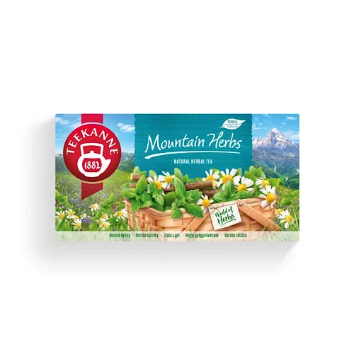 Teekanne, NHT, Mountain Herbs, Horská bylinná čajová směs, 36g