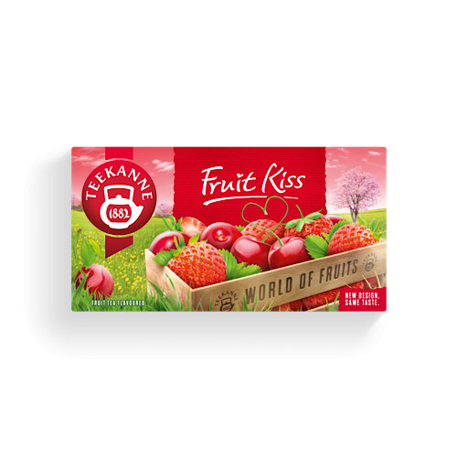 Teekanne, WOF Fruit kiss, čaj s příchutí třešně a jahody, 50g