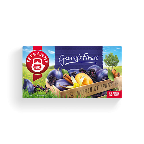 Teekanne, WOF Granny's Finest, Švestkový čaj s skořicí, 50 g