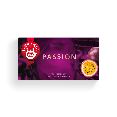 Teekanne, WOF Passion, ceai de fructe cu aromă de maracuja și piersică, 45g