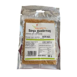 Hořčičné semínko, žluté, celé, 50g