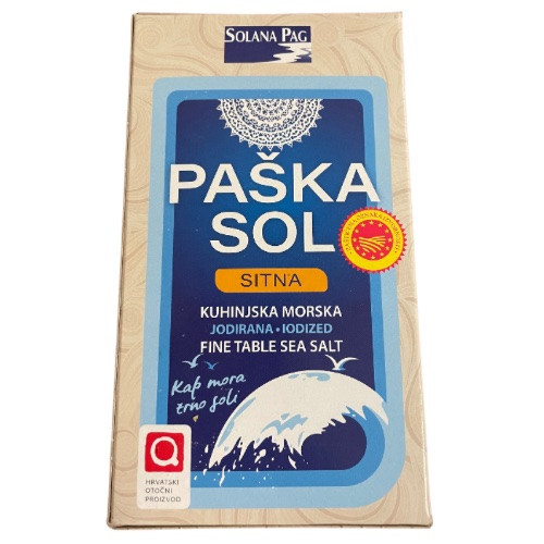 Pagi Jodovaná, jemná mořská sůl, 1000g