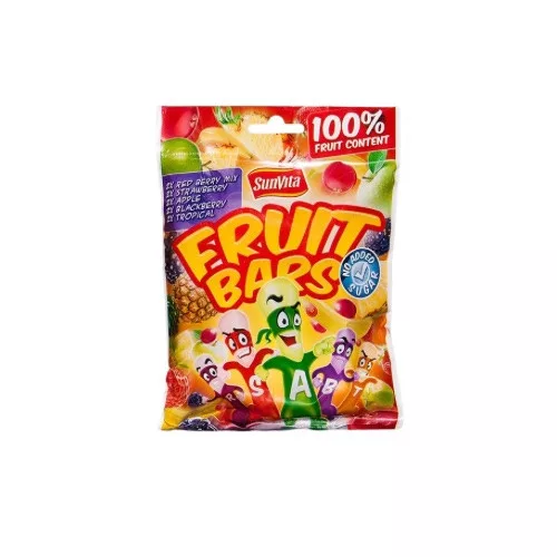 Sunvita gyümölcsszelet fruit bars (10*15g) 150 g