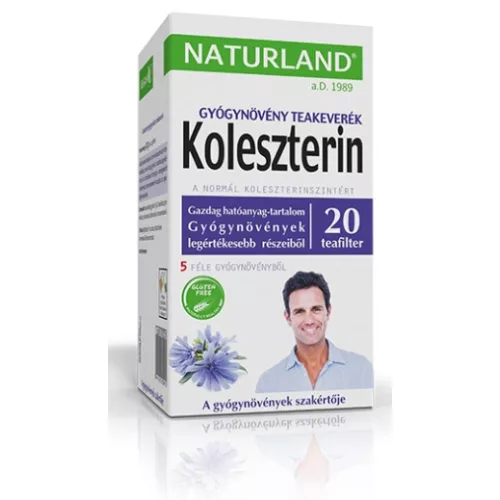 Naturland Cholesterol čajová směs, nálevové sáčky 20 x 2 g