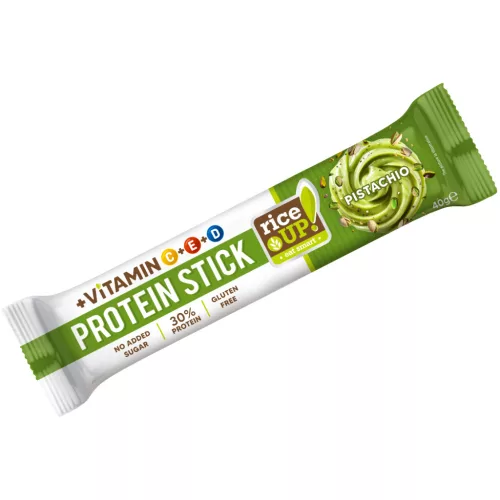 Rice UP fehérje szelet Pisztácia ízű, hozzáadott cukor nélkül, 40 g