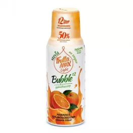 Fruttamax bubble 12 narancs light, 500 ml