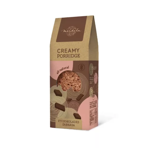 Mendula Creamy Porridge, Étcsokis zabkása, 400 g