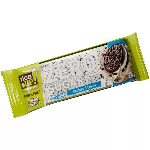 Rice up, Placiță Zero din ovăz, s ořechy, bez přidaného cukru, bezlepkové, 70g