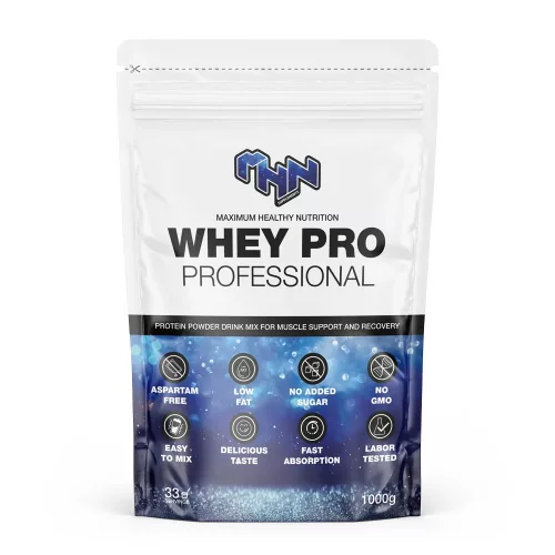 MHN Whey Pro Professional, epres milkshake íz, 1 kg
