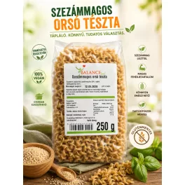 Balancefood sezamové těstoviny ve tvaru vrtulek, 250 g