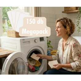   SensEco Deluxe sheets-lapmosószer ILLATMENTES 150 db Megapack