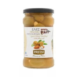 BRETAS Olajbogyó - zöld, mandulával töltött 300 g
