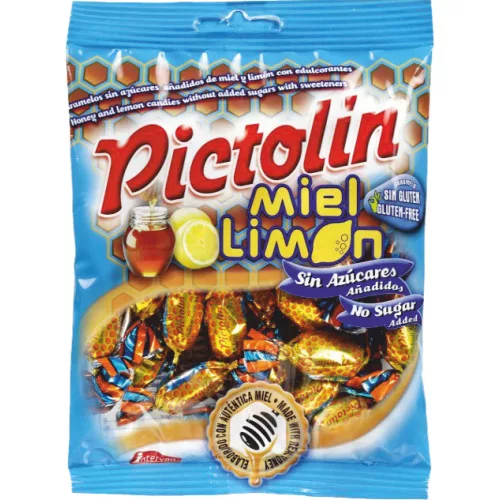 Pictolin MIEL mézes cukorka hozzáadott cukor nélkül, 65 g