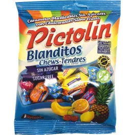   Pictolin Blanditos cukormentes puhakaramell gyümölcsös ízben, 65 g
