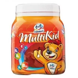   1x1 Vitamin Vitamin C 1000 mg + vitamin D3 s extraktem ze šípků, žvýkací doplněk stravy se sladidly s pomerančovou příchutí (60 tablet)