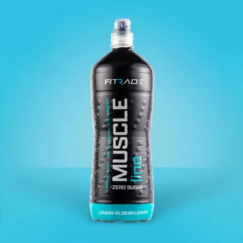 Fitrade MUSCLE line – citron-borůvka, 1 litr