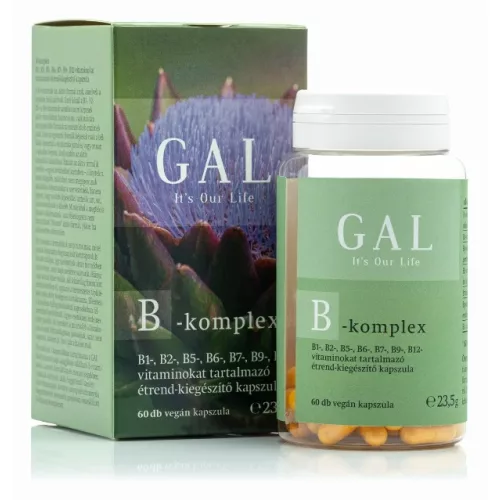 GAL B-KOMPLEX VEGÁN KAPSLE 60 KS