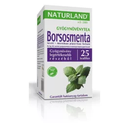 Naturland Čaj z listů máty peprné, porcovaný 25 x 1 g