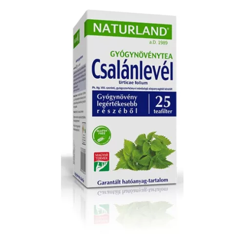 Naturland Čaj z listů kopřivy, porcovaný 25 x 1 g
