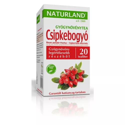 Naturland Šípkový čaj, porcovaný 20 x 2,5 g