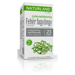   Naturland Čaj z bílého jmelí, nálevové sáčky 25 × 1,5 g