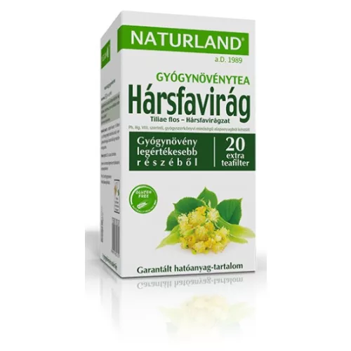 Naturland Lipový květový čaj, nálevové sáčky 20 × 1,25 g