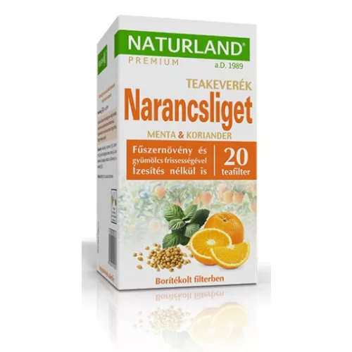Naturland ovocný čaj hruška–meduňka 20 × 2 g
