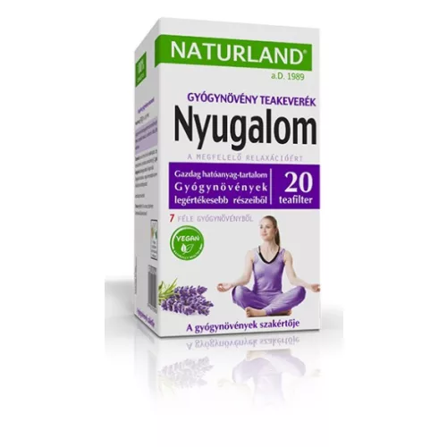 Naturland Čajová směs Klid, porcovaná 20 x 1,5 g