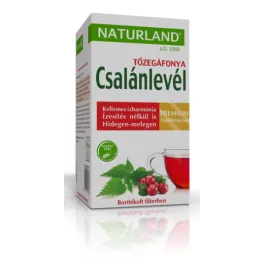   Naturland Premium čajová směs z listů kopřivy a brusinky 20 × 1,2 g