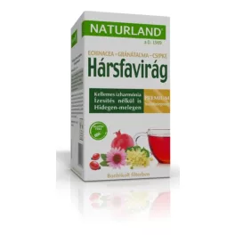   Naturland Premium čajová směs z lipového květu, echinacey, granátového jablka a šípku 20 × 1,2 g