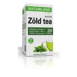 Naturland Zelený čaj přírodní, porcovaný 20 x 1,5 g